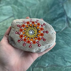 Hand painted rock